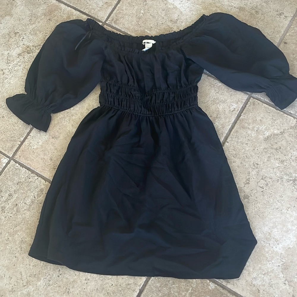 H&M dress black size xs